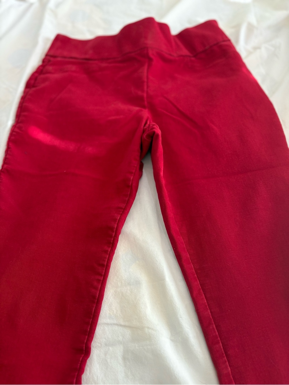 St. John's Bay Bright Red Corduroy Leggings for Kids